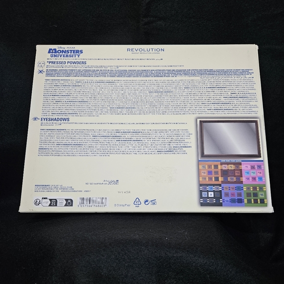 Huge! Disney Monsters University Revolution Makeup Palette 54 Colors NEW in Box! - Picture 2 of 7